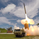 A THAAD interceptor is launched from the Reagan Test Site, Kwajalein Atoll in the Republic of the Marshall Islands, during Flight Test THAAD-23, August 30, 2019.